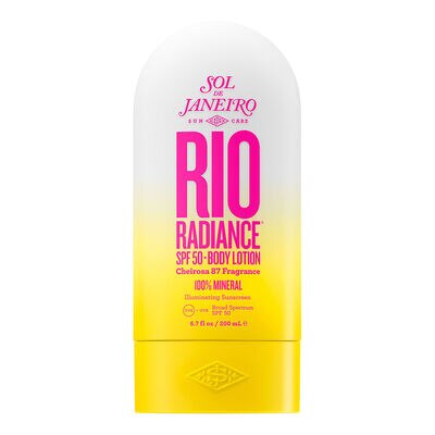 RIO RADIANCE™ SPF 50 MINERAL BODY LOTION SUNSCREEN WITH NIACINAMIDE (LOCIÓN CORPORAL CON PROTECCIÓN SOLAR)